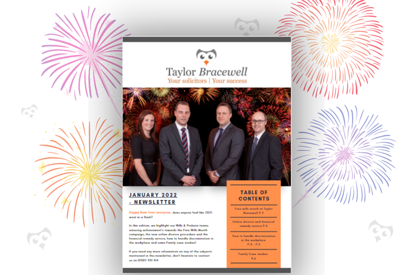 January 2022 Edition | Taylor Bracewell Law Newsletter